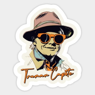 Truman Capote Sticker